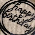 thumbnail image 2 of LABSERRON Happy Birthday Cake Topper Acrylic Black for Cupcake Decoration Perfect for Parties and Festivals 6 Picks, 2 of 8