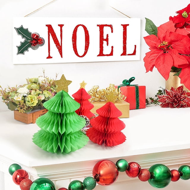 Xihbxyly Gnomo Navideño, Adorno de Tela Suave, Diseño de Gorro y Barba de Punto, Adorno para Árbol de Navidad, Decoración para Fiestas, Regalo para El Hogar, Juego de 3 Piezas