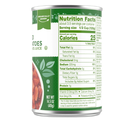 Simple Truth Organic Diced Tomatoes in Tomato Juice Organically Grown 14.5 oz,3 Pack