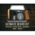 thumbnail image 4 of Viking Revolution Beard Care Kit for Men - Beard Brush, Wooden Comb, Beard Balm, Beard Oil, Beard & Mustache Scissors, 4 of 7