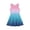 Pink, variant on Grblisyd Girls Summer Dress Casual Sleeveless Gradient A-line Dress Flowy Crew Neck Tank Dress 7-8 Years