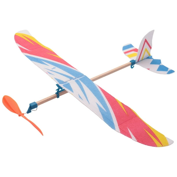 Elastic Rubber Band Powered DIY Foam Plane Model Kit Aircraft