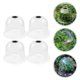 thumbnail image 2 of 4pcs Garden Plant Dome Reusable Plant Protection Cover Transparent Garden Plant Dome, 2 of 3