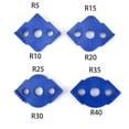 thumbnail image 4 of Huajuming Router Corner Radius Templates Jig Quick Woodworking Corner Router Bit R5-R40, 4 of 9