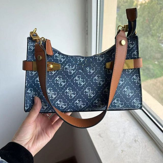 Gues nuevo color viejo estilo de flor impreso bolso de moda de un solo hombro para las axilas