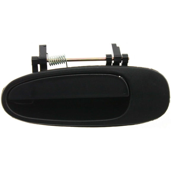 Replacement T491302 Exterior Door Handle Compatible with 1993-1997 Toyota Corolla Geo Prizm Rear, Left Driver Textured Black