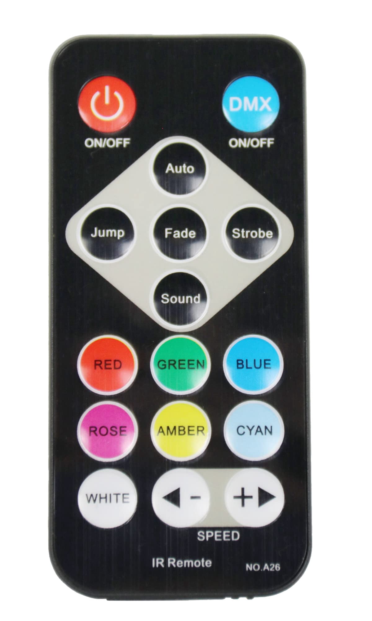 Gearlux Par Can 9 Channel 2-Watt RGBA or RGBW + UV 30 PCS Auto Stage Light