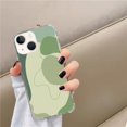 thumbnail image 2 of Watercolor Green Case Compatible with iPhone 13,Unique Art Design TPU Bumper Cover Case, 2 of 6