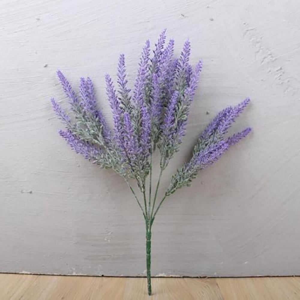 Artificial Lavender Leaves Vivid Color Fake Plants For Home Wedding Party Decoration Walmart Com Walmart Com