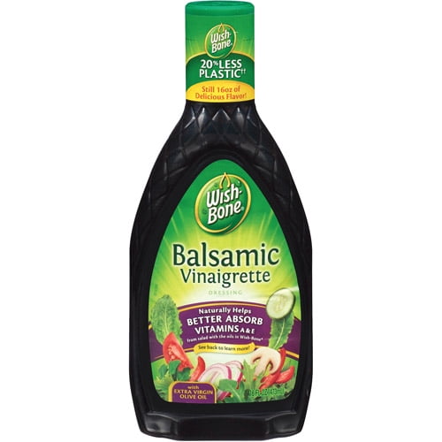 WishBone Balsamic Vinaigrette Dressing, 16 fl oz