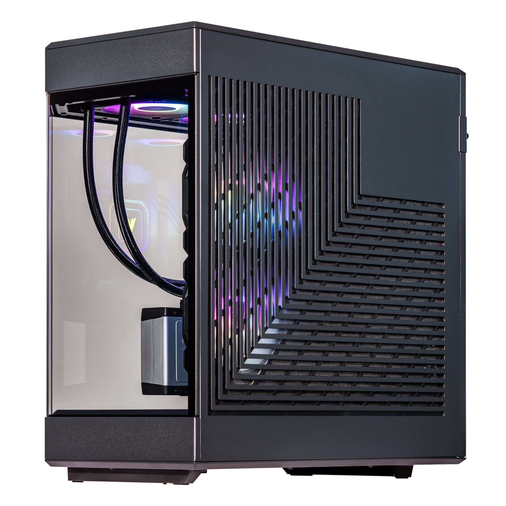 Velztorm Black Praetix Gaming Desktop PC (Intel i9-13900K upto 5.8GHz, Radeon RX 6900 XT 16GB, 32GB DDR5, 2TB PCIe SSD + 6TB HDD (3.5), 360mm AIO, RGB Fans, 1000W PSU, WiFi 6E, Win 10 Home) VELZ0085