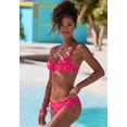 thumbnail image 3 of LASCANA Women's Tropical Mid Rise Bikini Swimsuit Bottom Ties, 3 of 6