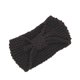 thumbnail image 1 of Accesorios para el cabello Qarigey para niña moda de invierno pajarita cálida gorro de punto trenzado marron oscuro, 1 of 3