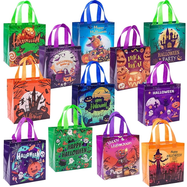 Bolsas Jaywayang para Halloween, 12 unidades, no tejidas