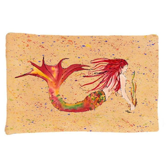 20.5 x 30 in. Mermaid Moisture Wicking Fabric Standard Pillow Case
