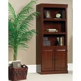 thumbnail image 2 of Sauder Heritage Hill 5-Shelf Bookcase, Classic Cherry Finish, 2 of 7