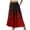 Deep Red#01, variant on Women Skirt Boho Gradient High Waisted Flowy Maxi Skirts Tiered Long Skirts with Pockets for Summer Beach Vacation