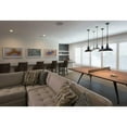 thumbnail image 2 of Fresnel Lens Collection One-Light Oil Rubbed Bronze Fresnel Glass Coastal Pendant Light, 2 of 3