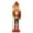 Red, variant on ZPAQI European Christmas Wood Nutcracker Soldier Ornament 30cm Model Supplies