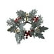 thumbnail image 4 of Anillo de vela Candelero Corona Candelabro Corona Vela Corona, para ventana oro rojo, 4 of 9