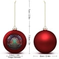 thumbnail image 2 of Tool Band Christmas Balls Sparkling Christmas Tree Hanging Ornaments Party Home Decor Xmas Christmas Gifts, 2 of 8