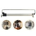 thumbnail image 3 of CIMAXIC 1 Set Practical Home Wardrobe Clothes Rail Multi-purpose Clothes Hanger Holder,17.72"X2.17"X1.57", 3 of 5