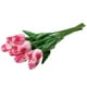 thumbnail image 2 of Flores Artificiales Inteprter 10 piezas de poliuretano fucsia para decoración del hogar, 2 of 6