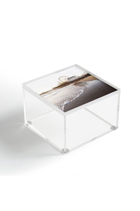 Bree Madden Santa Monica Sunset 4" x 4" Acrylic Box