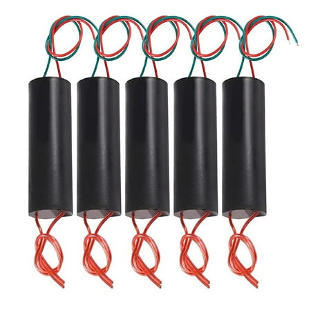

5Pcs High Voltage Generator DC 6-12V to 1000KV Boost Step-Up Inverter Arc Pulse Generator Power Module