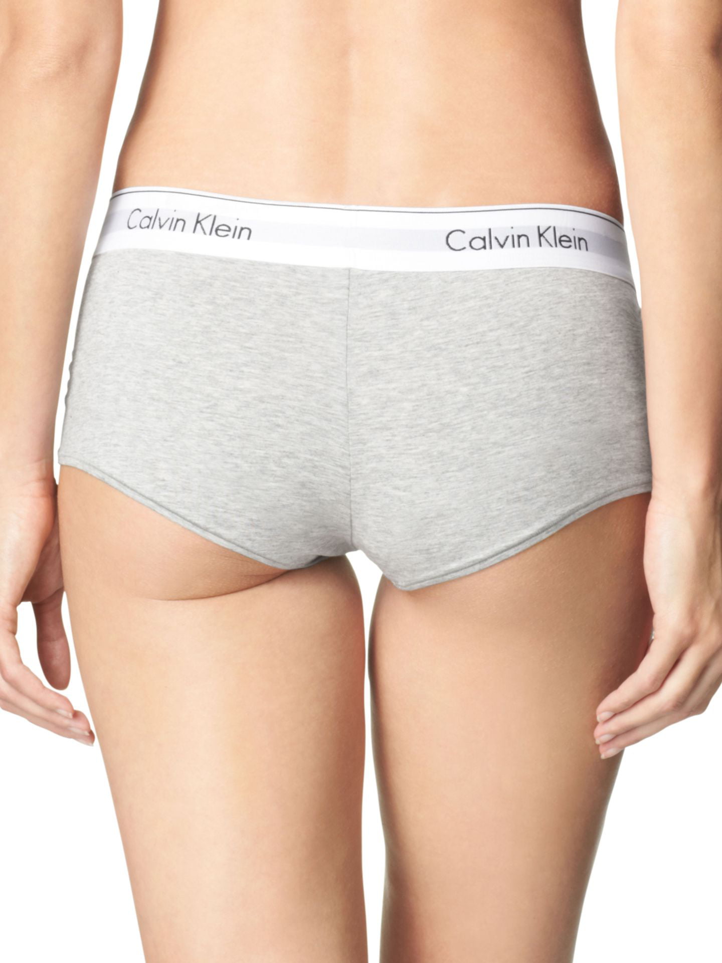 Calvin Klein Women`s Motive Cotton Boyshorts 3 Pack (US, Alpha, X-Large,  Regular, Regular, Black(qp2351-004)/Hg_g)