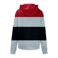 thumbnail image 4 of Bovemsi Sweatshirt for Women Oversized Hoodies Striped Plus Size Sweatshirts Long Sleeve Pullover Fall Clothes With Pocket Comfort Hoodie, 4 of 6