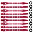 thumbnail image 1 of JUNWELL 2BA Thread Aluminum Dart Shafts 20 PCS Set Metal Rod Darts Accessories Aluminium Alloy Red, 1 of 5