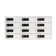 thumbnail image 4 of FixtureDisplays 12-Slot Cellphone Mini Charging Station Combination Locker Assignment Mail Slot Box USB Female Ports 15259, 4 of 5
