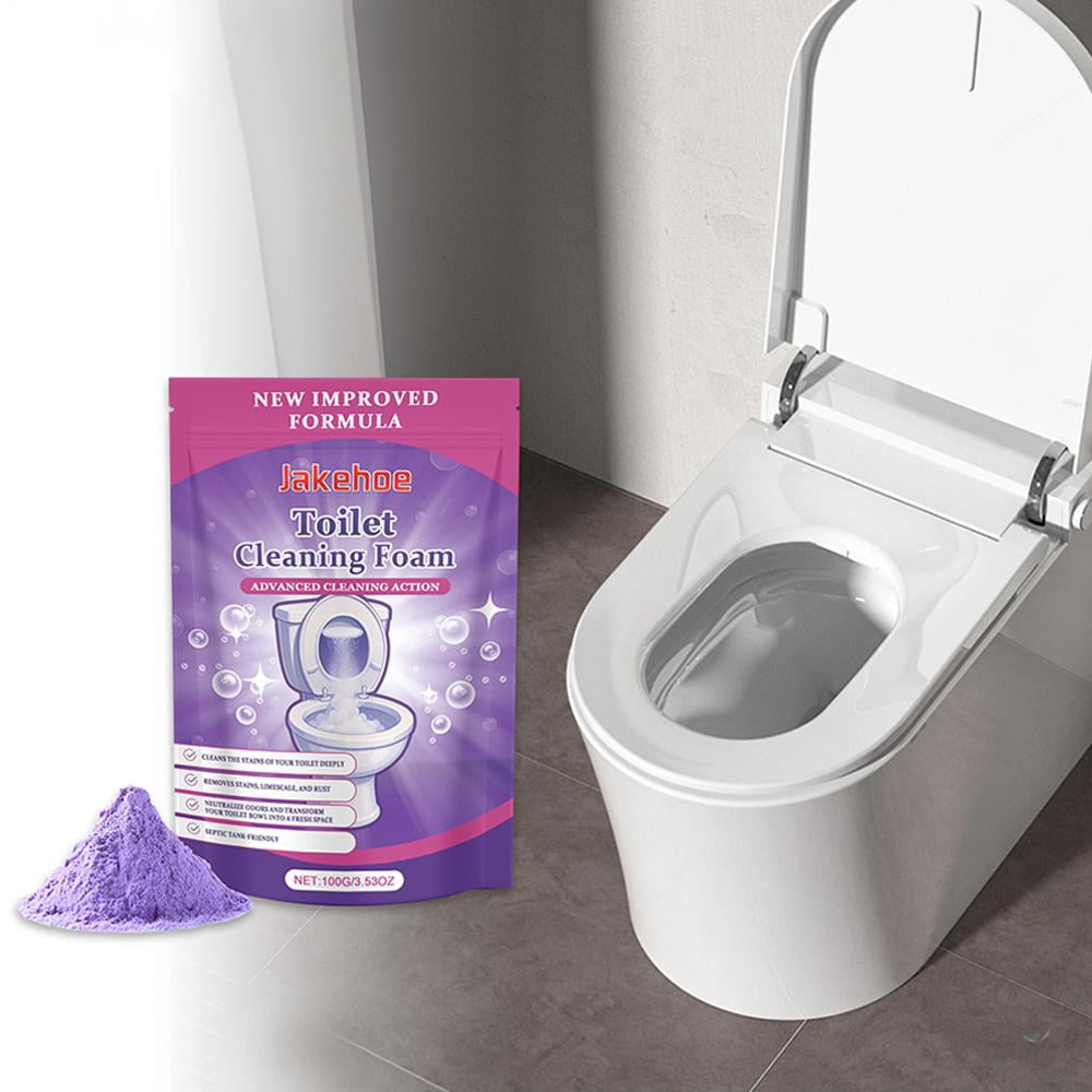 Fizzclean Toilet Cleaner, Fizzclean Toilet Cleaning Foam, Fizzclean Foam for Sparkling Clean Toilet, Touch Free Foaming Toilet Cleaning Foaming Powders