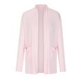 thumbnail image 6 of HAiming Zip up Long Hoodies Coat for Women Casual Oversized Sweatshirts Lightweight Jackets with Pockets, 6 of 6