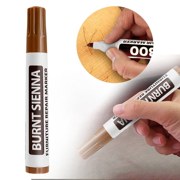 Furniture Protectors Pad Furniture Floor up Marker 2.5Ml Scratch Repair Paint Pen for Wood Furniture Wooden Door Cabinet Floor & Table Home Improvement Wood Crayon Pen Floor Protector Pads Furniture