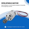thumbnail image 5 of 775 Spindle Motor with ER11 Collet & Connection Line, 24V 20000 R/Min,Fit for CNC 3018 Series Carving Machine, 5 of 5