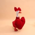 thumbnail image 5 of Darzheoy Valentines Day Porch Goose Outfits Lace Heart Bow Dress in Red White for 23 Inch Lawn Goose Romantic Yard Porch Decor, 5 of 8