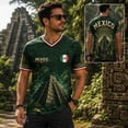 thumbnail image 6 of 2026 New Mexico Soccer Jersey Men, Mexican Jersey Soccer T-Shirt, Soccer Jersey 2D Graphic Crew Neck Short Sleeve Football Tee, Casual Daily Sport Top for Adult, 6 of 7