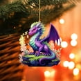 thumbnail image 2 of Less Than 5 Hangs 2D Flat Pendant Decorative Acrylic Decorative Pendant Auto Accessories Interior Rearview Cute Cartoon, 2 of 5
