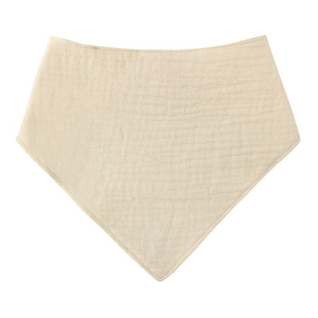 

SIEYIO Solid Color Baby Bibs Newborn Stuff Baby Feeding Bibs Cotton Baby Accessories Skin-friendly Burp Things for Babies