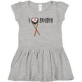 thumbnail image 3 of Inktastic Kawaii I Love Sushi Girls Toddler Dress, 3 of 5