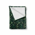 thumbnail image 2 of Floral Soft Flannel Fleece Blanket, Nocturnal Forestry Concept Wild Herbs Dandelions and Falling Leaves Victorian Motifs, Cozy Plush for Indoor and Outdoor Use, 60" x 80", Multicolor, by Ambesonne, 2 of 6
