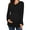 Black, variant on WellSize Women Maternity blouses Casual Fall Tunic Tops V Neck Long Sleeve Shirts Winter Pregnancy Clothes