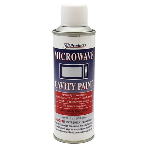 98QBP0302 Microwave Cavity Spray Paint (Snow White) 6 oz