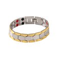 thumbnail image 1 of Pulsera de hombre con imán hexagonal esférico, pulsera ancha cuatro en uno, 1 of 6