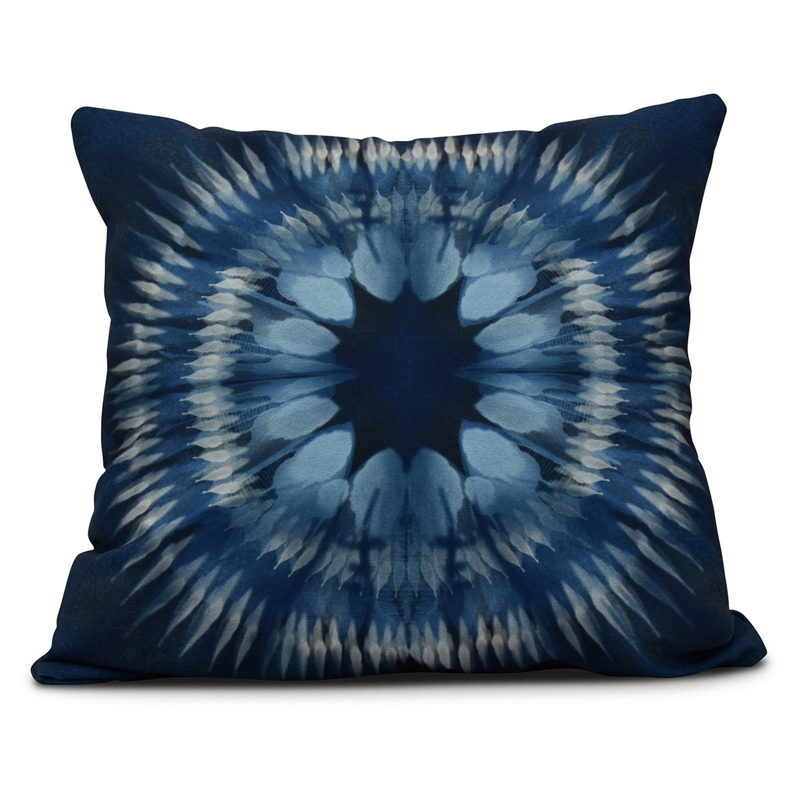 Simply Daisy 16" x 16" Shibori Burst Geometric Print Pillow