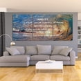 thumbnail image 3 of Motivational Canvas Wall Art Inspirational Poster Prints Contemporary 3 Piece Ocean Wall Art Entrepreneur Quote Artwork for Walls Office Pictures Decorations Men Bedroom Wall Decor(36" Wx16 H), 3 of 6