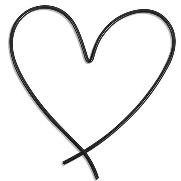 Namzi 2pcs Metal Wall Art Decor for Living Room, Home Decor Living Room Wall Decor, Silhouette Wall Art(Black)