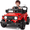 Red, variant on HHVEL 12V 7Ah Power-Wheels Jeep, Ride on Cars with Remote Control for Girls, 3 Speeds, Electric Cars for Kids 3-5, Spring Suspension, Bluetooth Music & LED Lights, Pink